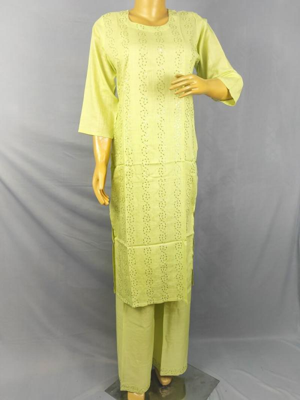 Pista Sequence kurti with plazzo